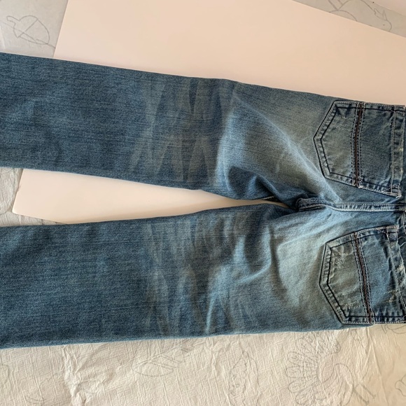 Faded blue jeans Vintage Straight Size 5. Faded black Buzz Cuts size 5. - Picture 6 of 15